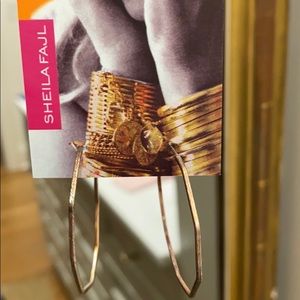 Sheila Fajl octagon hoop earrings